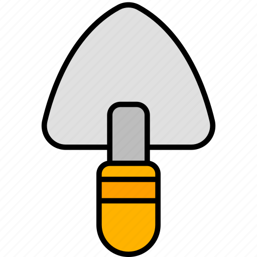 Trowel, construction, tool, equipment, wall, repair, gardening icon - Download on Iconfinder