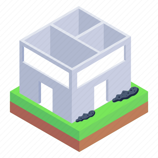 Building foundation, construction foundation, building structure, building architecture, foundation icon - Download on Iconfinder