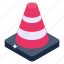 construction cone, pylon, traffic cone, safety cone, cone barrier 