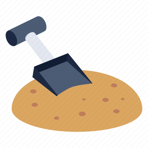 Spade, shovel, mud digging, digging tool, dig out icon - Download on Iconfinder