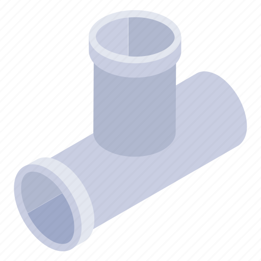 Tee pipe, conduit, pipeline, pipe, duct icon - Download on Iconfinder