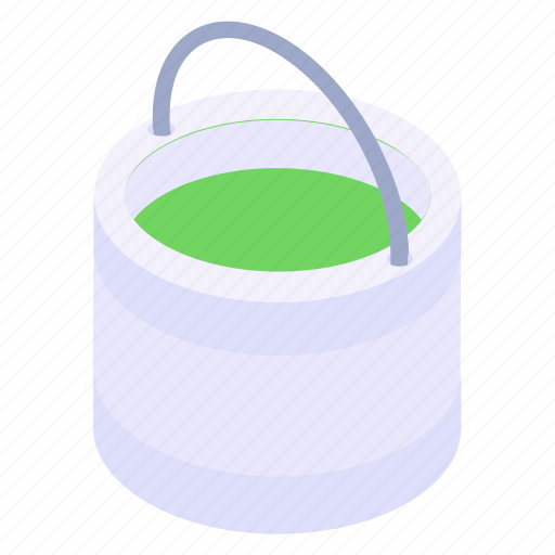 Paint basket, paint bucket, color basket, pail, paint icon - Download on Iconfinder
