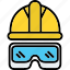 workerprotection, helmet, constructionindustry, protection, engineerhelmet, safetygoggles, workerglasses 