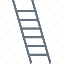 stair, staircase, stairway, step, ladder, stairwell