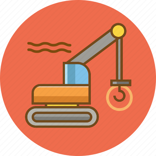 Construction, crane, tractor, architecture, property, repair, tools icon - Download on Iconfinder