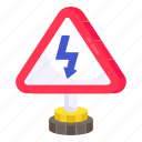 electrical hazard, current signboard, fingerboard, roadboard, electricity warning sign