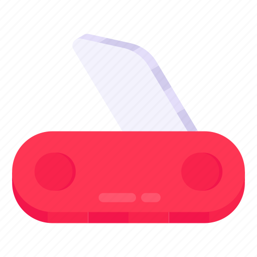 Paper cutter, swiss knife, pocket knife, paper blade, stationery icon - Download on Iconfinder