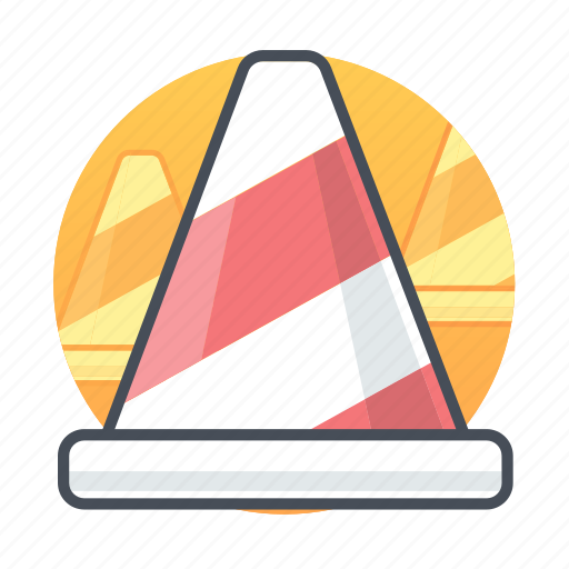 Cone, construction, maintenance, traffic icon - Download on Iconfinder