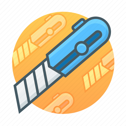 Blade, box, cut, cutter, knife, retractable icon - Download on Iconfinder