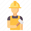 builder, avatar, canstruction, worker