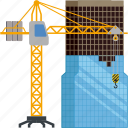 crane, construction, building, machinery, architecture, real estate 