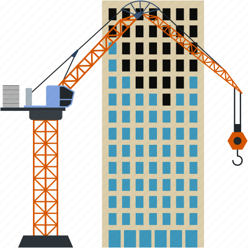 Crane, construction, building, machinery, architecture, real estate icon - Download on Iconfinder