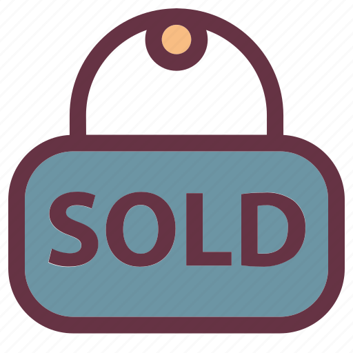 House, property, sale, sold icon - Download on Iconfinder