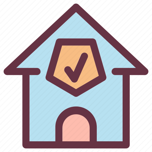 Estate, protection, real, secure, shield icon - Download on Iconfinder
