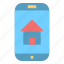 app, building, estate, house, mobile 