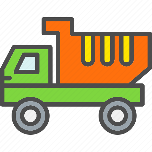 Delivery, dumper, transport, transportation icon - Download on Iconfinder