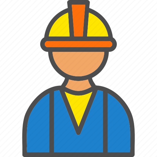 Engineer, engineering, worker, man, hard, hat icon - Download on Iconfinder