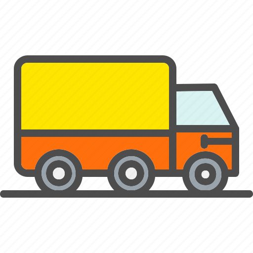 Movers, moving, road, transport, truck icon - Download on Iconfinder