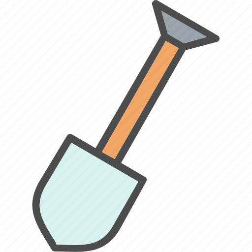 Shovel, gardening, tool, farm, agriculture, 1 icon - Download on Iconfinder