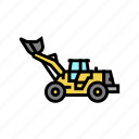 loader, construction, car, vehicle, tractor, machinery
