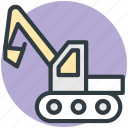 concrete bulldozer, construction crane, crane, lifter, vehicle