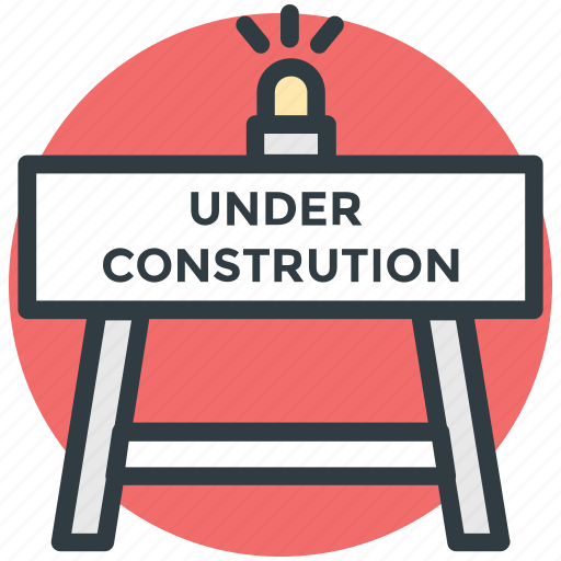 Barrier, construction banner, construction barrier, street barrier, traffic barrier icon - Download on Iconfinder