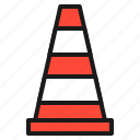 cone, construction, sign, traffic, transportation