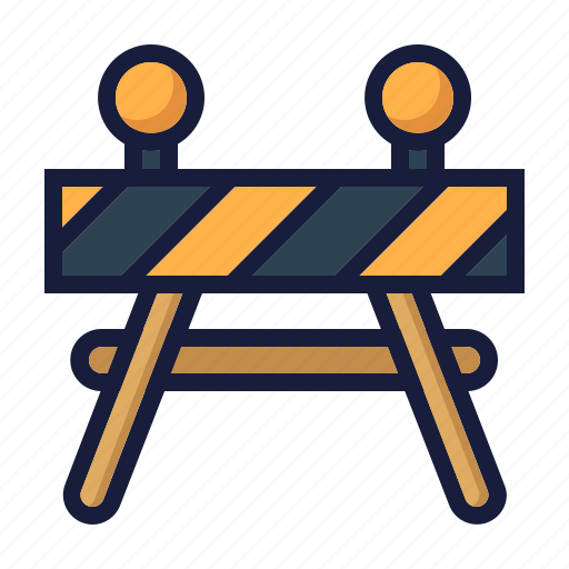 Architecture, barrier construction, blocked, construction, industry, labor, safety icon - Download on Iconfinder