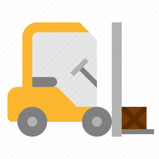 Buid, construction, forklift, tool, transport icon - Download on Iconfinder