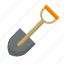 architecture, construction, dig, industry, labor, shovel, spade 