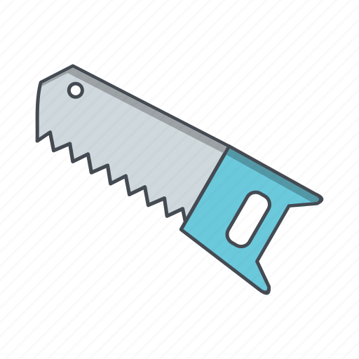Blade, hand saw, cutter icon - Download on Iconfinder