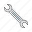 settings, tool, wrench 