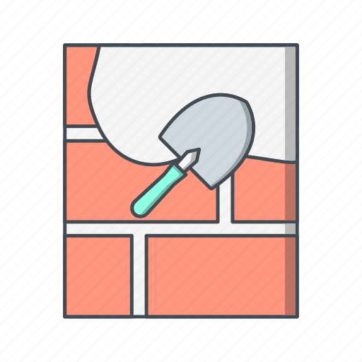Brick wall, construction, work icon - Download on Iconfinder