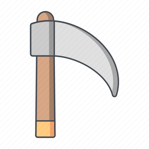 Farming, scythe, halloween icon - Download on Iconfinder