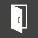 door, doorway, entrance, exit, house, interior, room