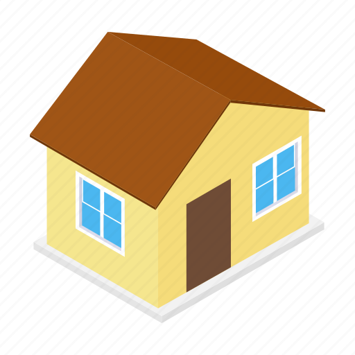 Apartment, concept, home, house, isometric, mortgage, residential icon - Download on Iconfinder