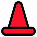 cone, traffic, road, sign, transportation, signaling