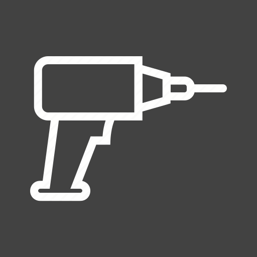 Construction, drill machine, drilling, equipment, power, repair, wall icon - Download on Iconfinder