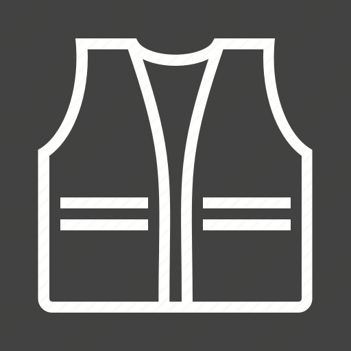 Construction, engineer, jacket, protect, safety, vest, worker icon - Download on Iconfinder