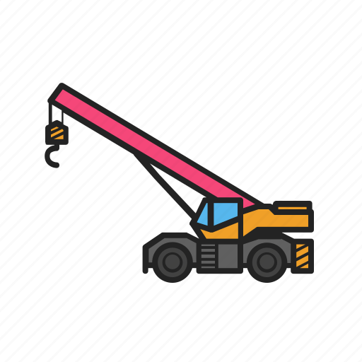 Building, construction, construction machinery, crane, equipment icon - Download on Iconfinder