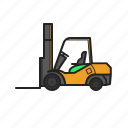building, construction machinery, loader, construction, work