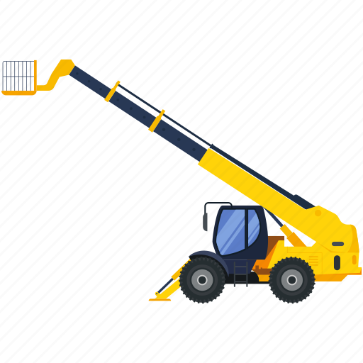 Construction, machinery, vehicle, lift, aerial, platform icon - Download on Iconfinder