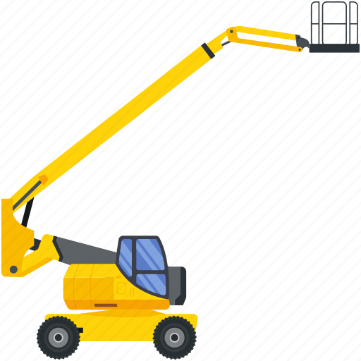 Construction, machinery, vehicle, lift, aerial, platform icon - Download on Iconfinder