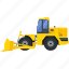 construction, machinery, vehicle, tractor, bulldozer 