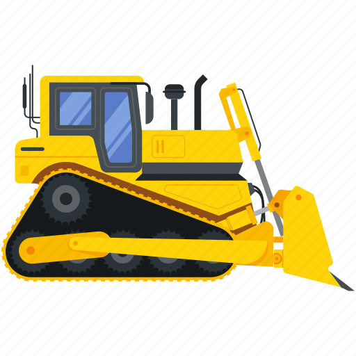 Construction, machinery, vehicle, excavator, loader icon - Download on Iconfinder