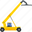 construction, machinery, vehicle, excavator, grapple, claw 