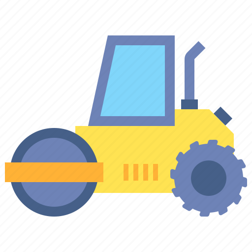 Asphalt, construction, paver, vehicle icon - Download on Iconfinder