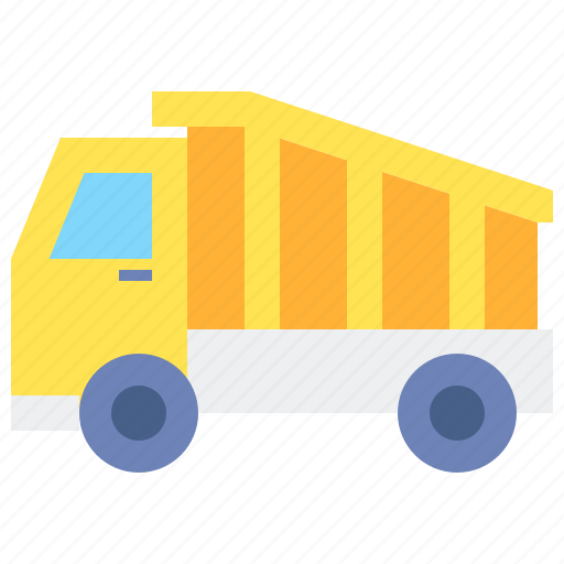 Dump, truck, vehicle icon - Download on Iconfinder