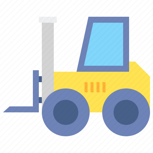Delivery, forklift, truck icon - Download on Iconfinder