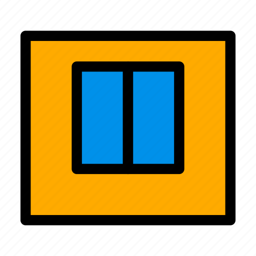 Building, construction, wall, window icon - Download on Iconfinder